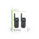 Walkie-Talkie szett | 2 Kézibeszélő | Legfeljebb 10 km | Frekvencia csatornák: 8 | PTT / VOX | Max. 3 óráig | Fejhallgató kimenet | Fekete