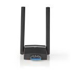 Hálózati adapter | Wi-Fi | AC1200 | 2.4/5 GHz (Dual Band) | USB3.0 | Wi-Fi sebesség összesen: 1200 Mbps | Windows 10 / Windows 7 / Windows 8