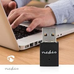   Hálózati adapter | Wi-Fi | N300 | 2.4 GHz | USB2.0 | Wi-Fi sebesség összesen: 300 Mbps | Windows 10 / Windows 11 / Windows 8