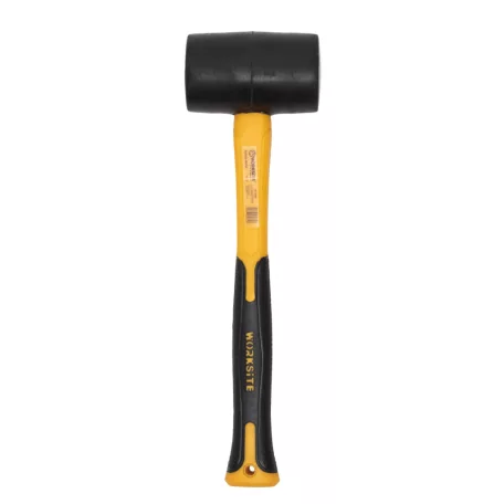 WORKSITE WT3098 gumikalapács, 450g, 340mm hosszú, üvegszálas gumírozott nyél