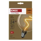 LED izzó DECO CG125A / E27 / 4,5 W (24 W) / 240 lm / flame