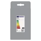 LED izzó DECO SMOKED G95 / E27 / 4,5 W (19 W) / 180 lm / flame