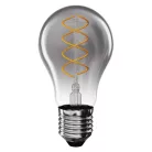 LED izzó DECO SMOKED A60 / E27 / 4,5 W (19 W) / 180 lm / flame