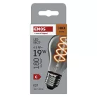 LED izzó DECO SMOKED A60 / E27 / 4,5 W (19 W) / 180 lm / flame