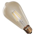 LED izzó Vintage ST64 / E27 / 4,5 W (40 W) / 420 lm / Meleg fehér