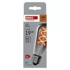 LED izzó DECO SMOKED ST64 / E27 / 4,5 W (19 W) / 180 lm / flame
