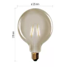 LED izzó Vintage G125 / E27 / 4,5 W (40 W) / 420 lm / Meleg fehér