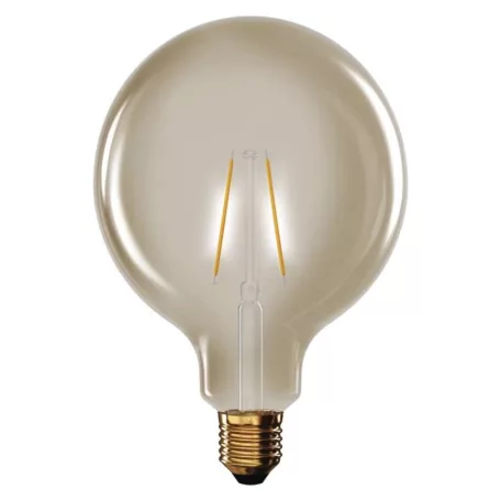 LED izzó Vintage G125 / E27 / 4,5 W (40 W) / 420 lm / Meleg fehér