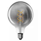 LED izzó DECO SMOKED G125 / E27 / 4,5 W (19 W) / 180 lm / flame