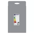 LED izzó DECO SMOKED G125 / E27 / 4,5 W (19 W) / 180 lm / flame