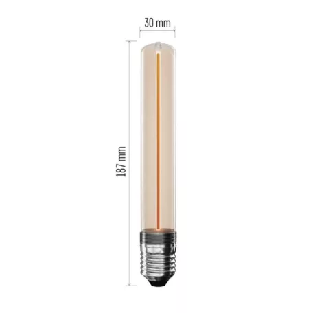 LED izzó DECO T30 / E27 / 2 W (11 W) / 100 lm / flame