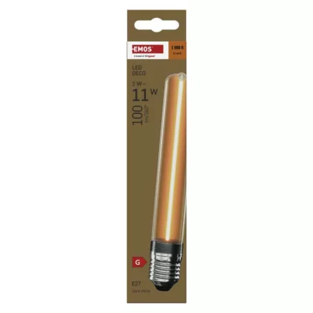 LED izzó DECO T30 / E27 / 2 W (11 W) / 100 lm / flame