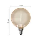 LED izzó DECO G130OA / E27 / 4 W (22 W) / 220 lm / flame