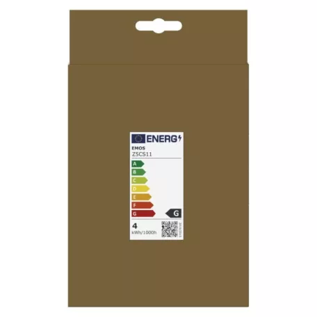 LED izzó DECO G130SRA / E27 / 4 W (22 W) / 220 lm / flame