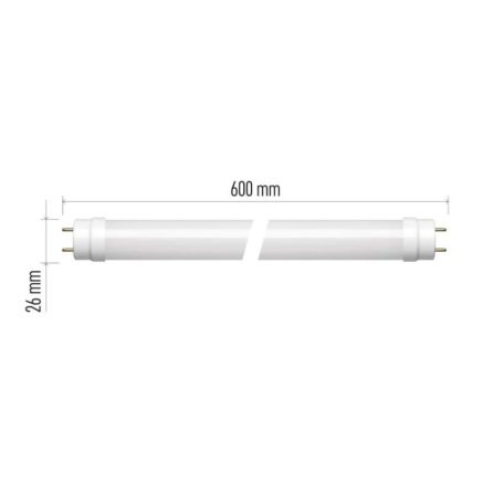 LED Fénycső T8 9 W 1000 lm 60 cm, természetes fehér 25 db