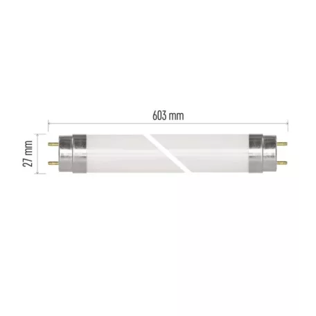 LED Fénycső T8 6,5 W 1100 lm 60 cm, természetes fehér 10 db.