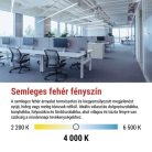 LED Fénycső T8 15 W 2 550 lm 120 cm, természetes fehér