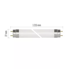 EMOS LED Fénycső T8 15 W 2 550 lm 120 cm, Hideg fehér
