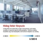 EMOS LED Fénycső T8 15 W 2 550 lm 120 cm, Hideg fehér
