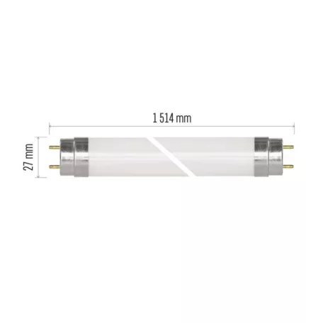 LED Fénycső T8 24 W 4 050 lm 150 cm, természetes fehér
