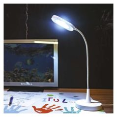 EMOS LED asztali lámpa white & home, fehér