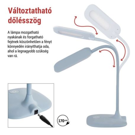 EMOS Stella LED asztali lámpa, kék