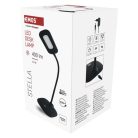 EMOS Stella LED asztali lámpa, fekete