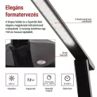 EMOS Chase LED asztali lámpa, fekete