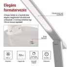 EMOS Chase LED asztali lámpa, fehér