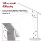 EMOS Chase LED asztali lámpa, fehér