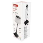 EMOS Katie LED asztali lámpa, újratölthető, fekete