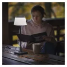 EMOS Katie LED asztali lámpa, újratölthető, fekete