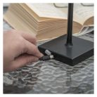 EMOS Katie LED asztali lámpa, újratölthető, fekete