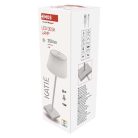 EMOS Katie LED asztali lámpa, újratölthető, fehér