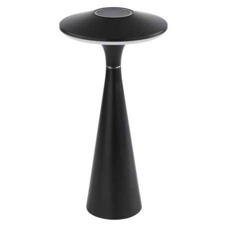 EMOS Jason LED asztali lámpa, újratölthető, fekete