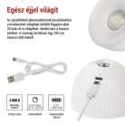 EMOS Sophie LED asztali lámpa, újratölthető, fehér