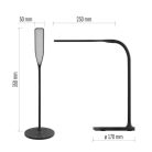 EMOS Oscar LED asztali lámpa, fekete