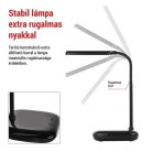 EMOS Molly LED asztali lámpa, fekete