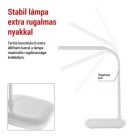 EMOS Molly LED asztali lámpa, fehér