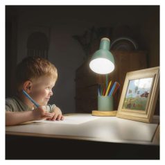 EMOS Poppy asztali lámpa E27 IP20, zöld