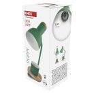 EMOS Poppy asztali lámpa E27 IP20, zöld