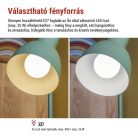 EMOS Poppy asztali lámpa E27 IP20, zöld