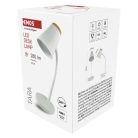 EMOS Tara LED asztali lámpa, fehér