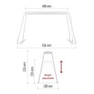 LED növénynevelő lámpa palántaneveléshez, teljes spektrum, 28 LED, időzítővel