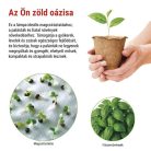 LED növénynevelő lámpa palántaneveléshez, teljes spektrum, 28 LED, időzítővel