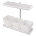 LED növénynevelő lámpa, teljes spektrum, 30 LED, beltéri, időzítővel, dimmelhető