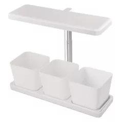   LED növénynevelő lámpa, teljes spektrum, 30 LED, beltéri, időzítővel, dimmelhető