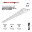 LED lineáris lámpatest MINO 40W, semleges fehér