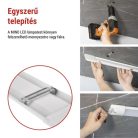 LED lineáris lámpatest MINO 40W, semleges fehér