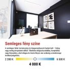 LED lineáris lámpatest MANO 20W, semleges fehér